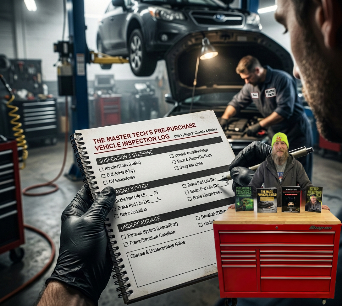 The Master Techs Pre-Purchase Vehicle