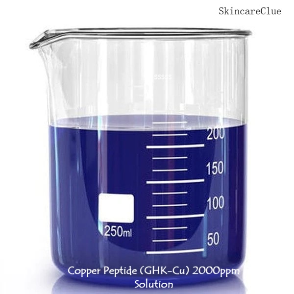 Copper Peptide (GHK-Cu) 2000ppm Solution