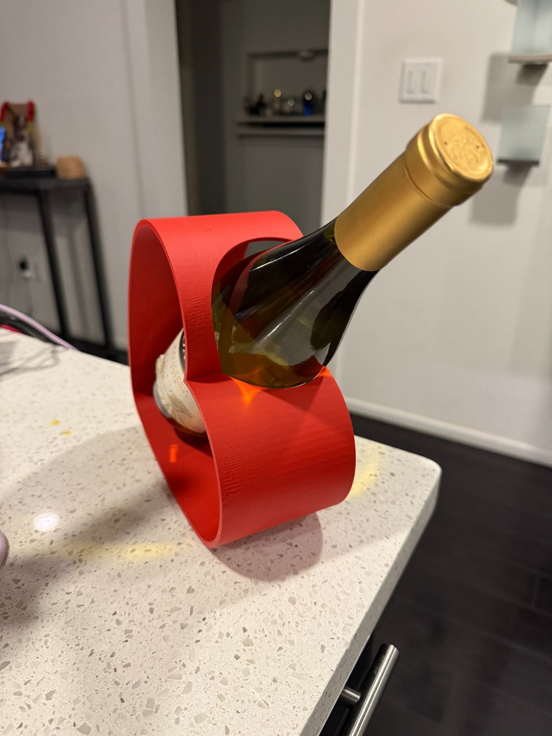 Suporte de Garrafa Suspenso