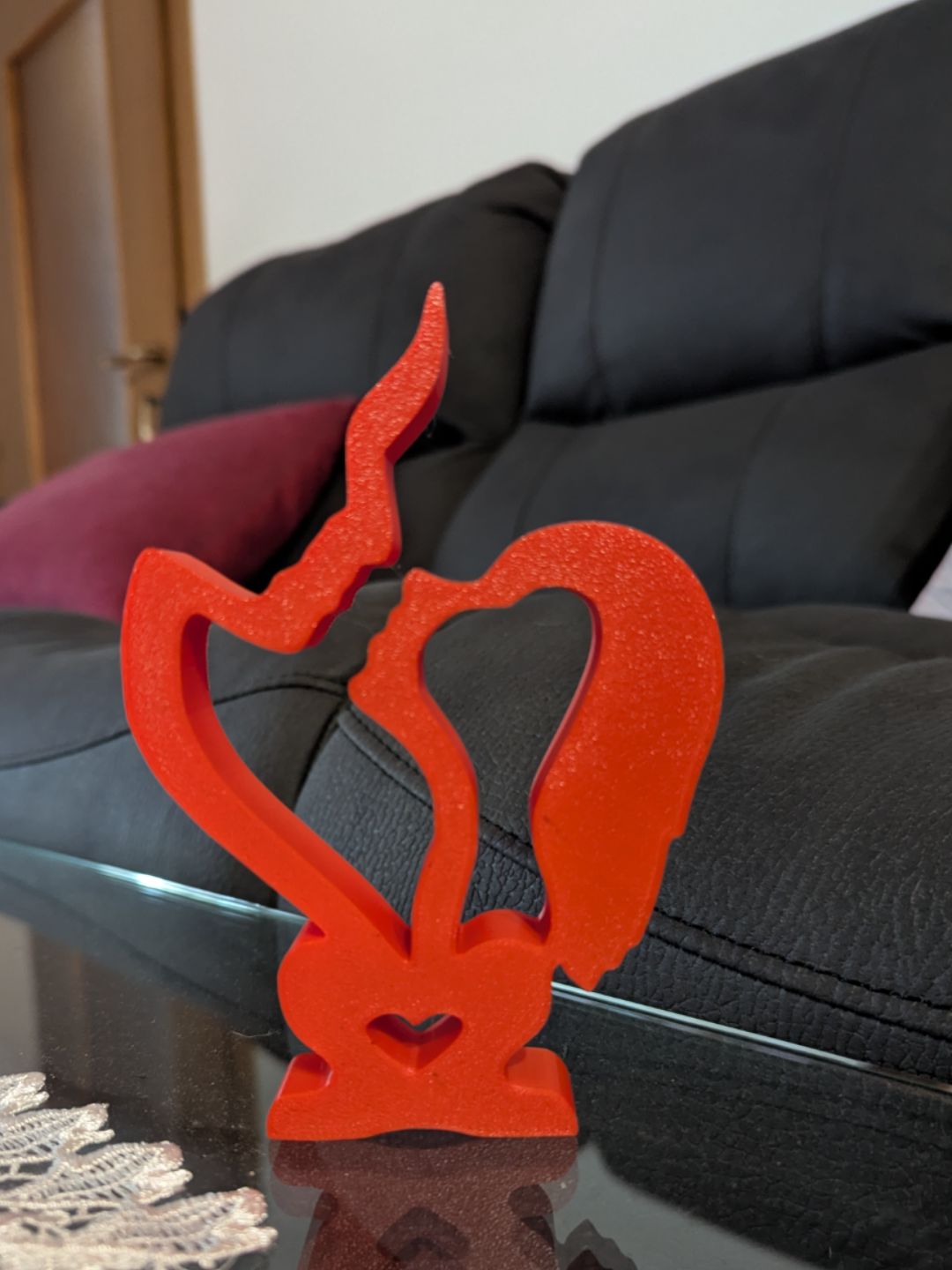 Escultura Abraço Romântico