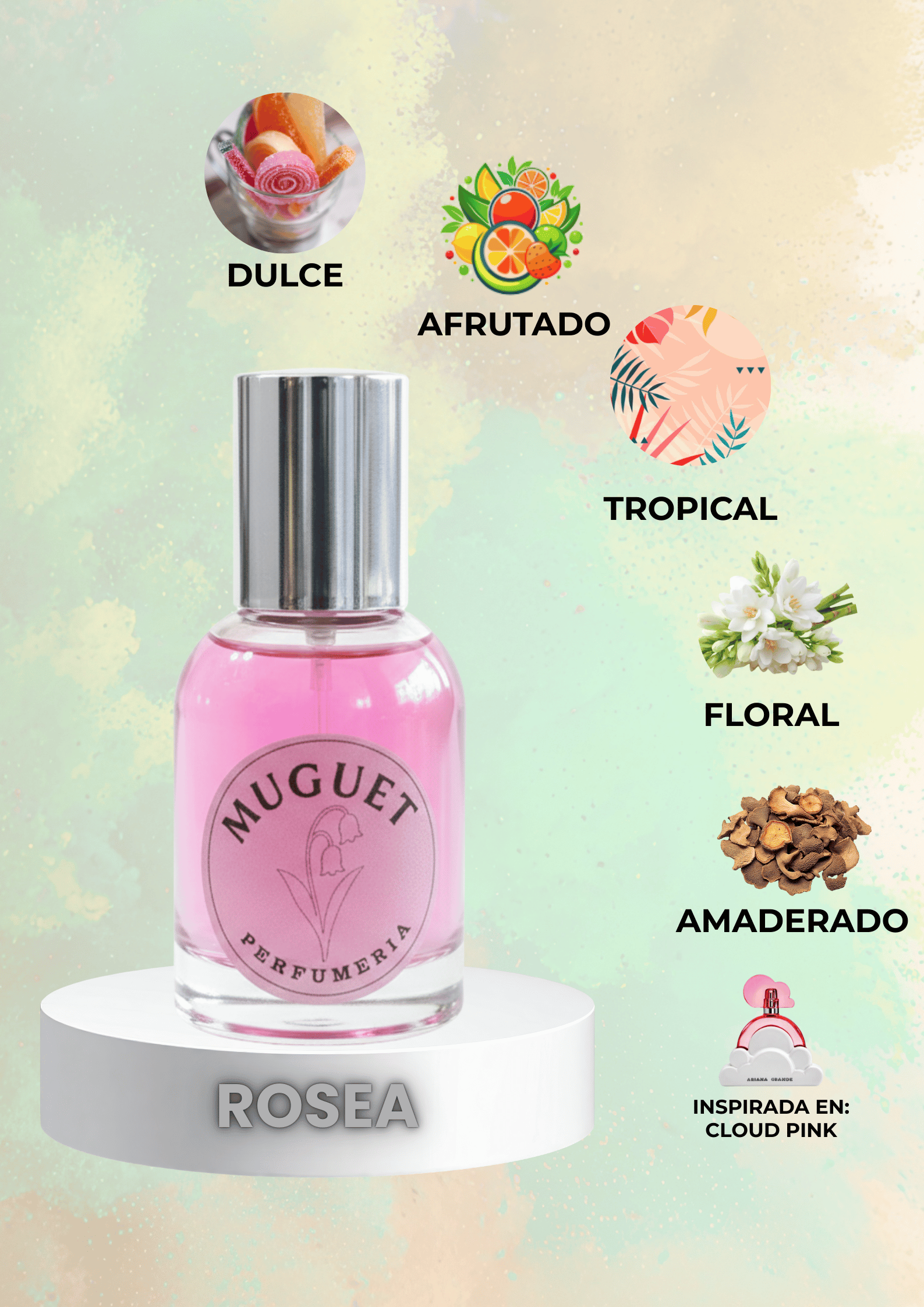ROSEA (INSPIRADO EN CLOUD PINK) 50 ml