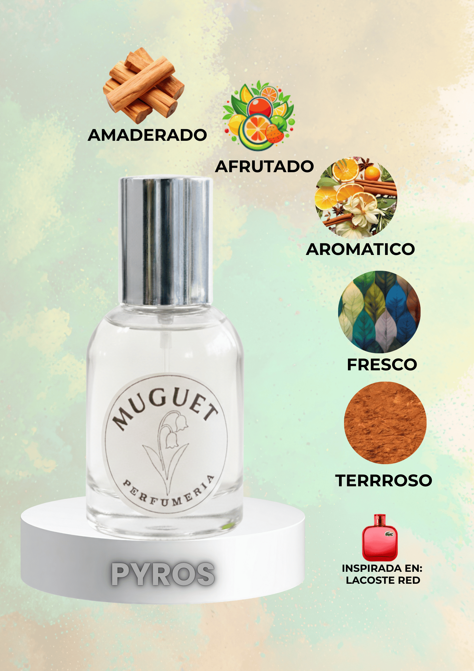 PYROS (INSPIRADO EN LACOSTE RED) 50 ml