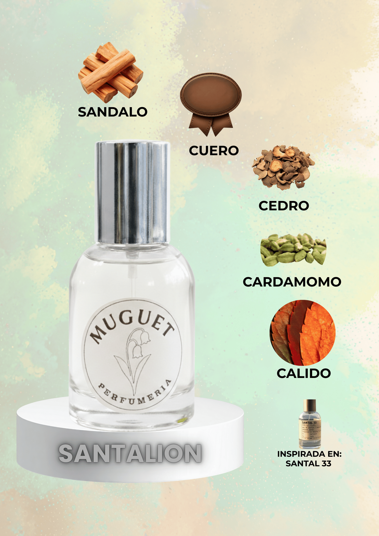 SANTALION (INSPIRADO EN SANTAL 33) 50 ml