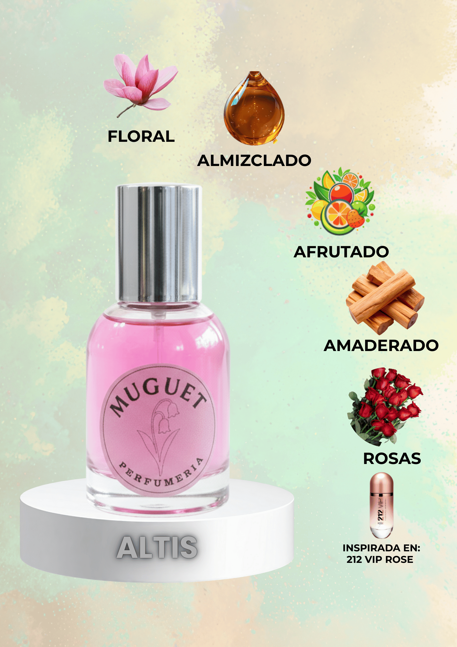 ALTIS (INSPIRADO EN 212 VIP ROSE) 50 ml