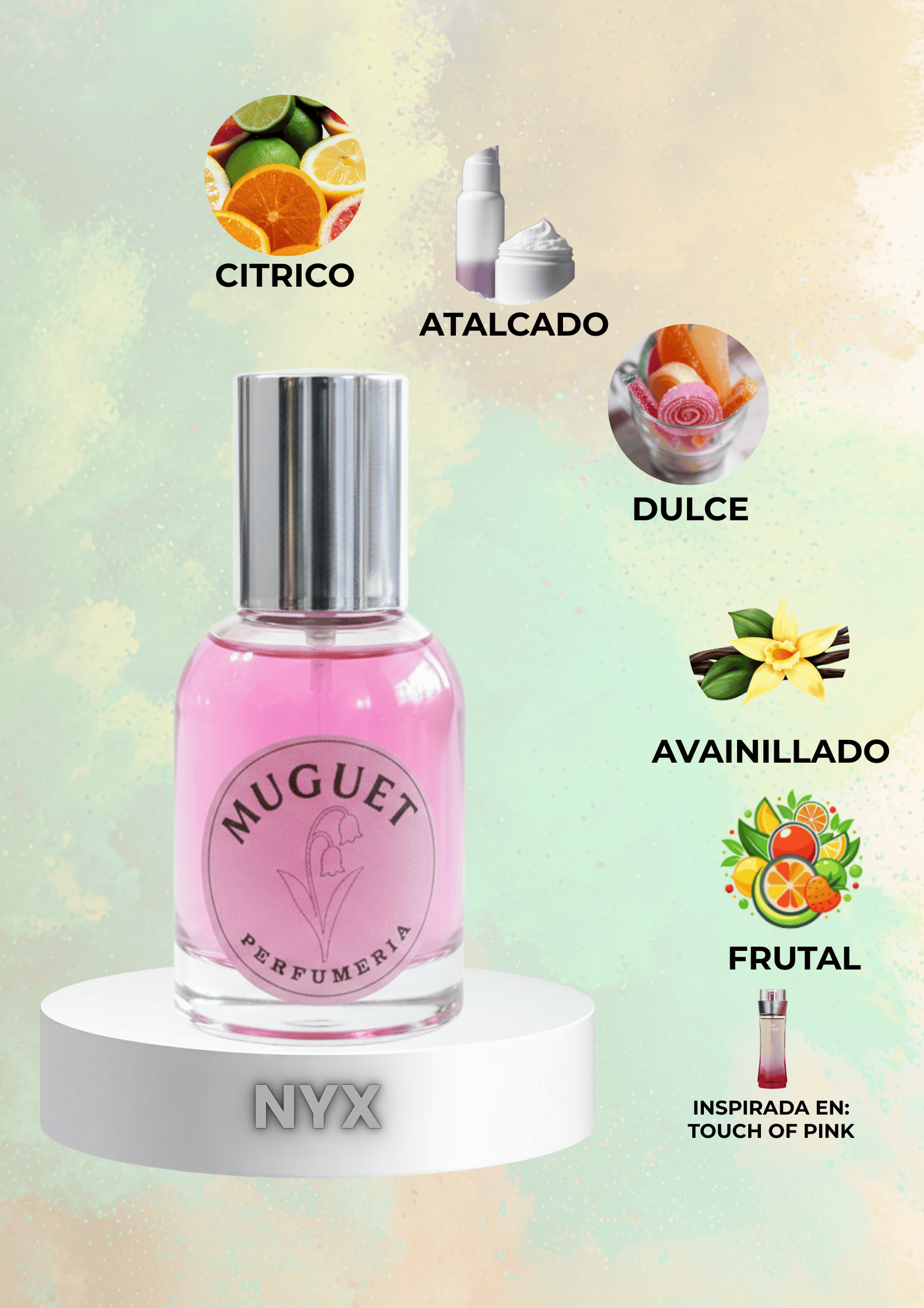 NYX (INSPIRADO EN TOUCH OF PINK) 50 ml