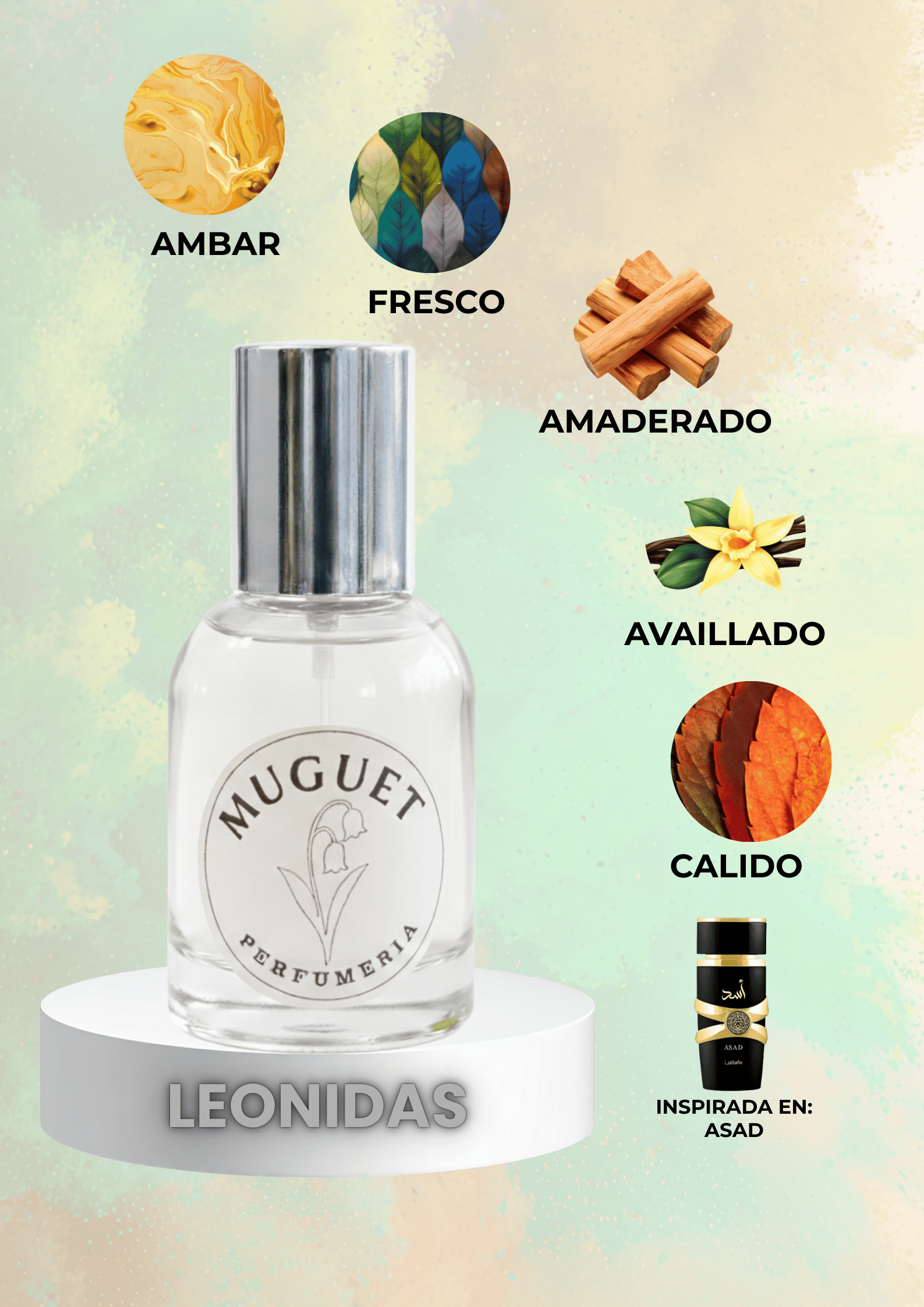 LEONIDAS (INSPIRADO EN ASAD LATAFFA) 50 ml