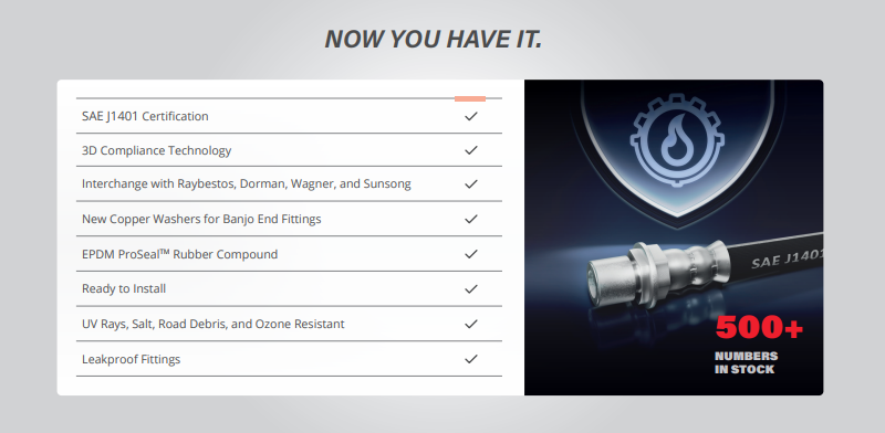 CMX Premium Hydraulic Brake Hose