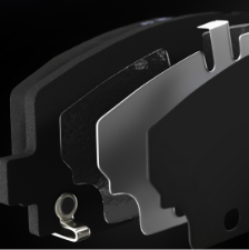 TECHNICALLY PRODUCED CERAMIC BRAKE PAD