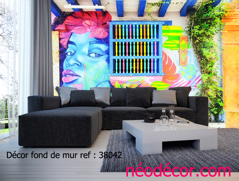 Cadre décor ref : Street Art 38042