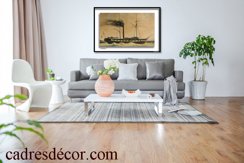 Cadre décor Marine 2