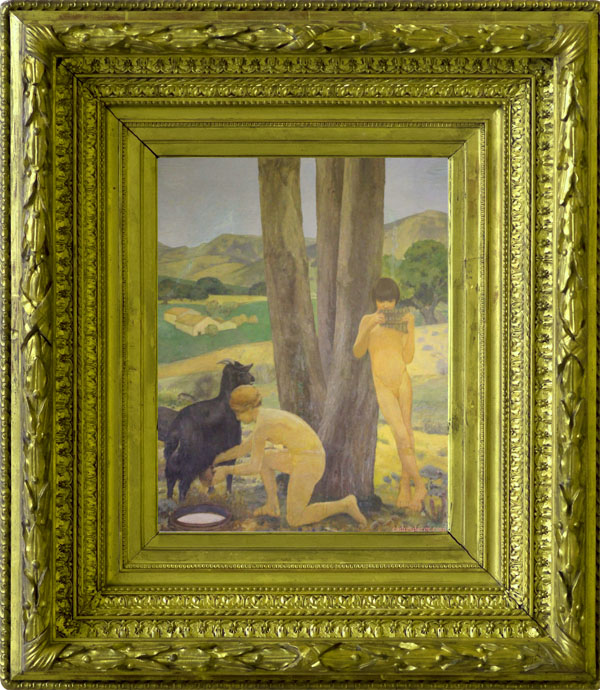 Cadre décor ref : Insouciance encadré dorure