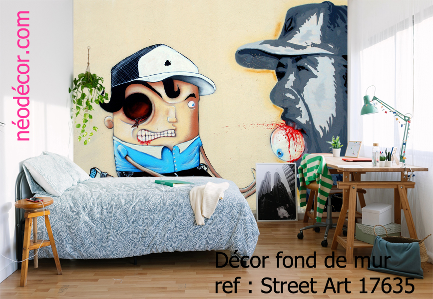 Cadre décor ref : Street Art 17635