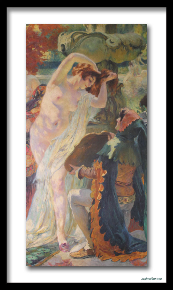 Cadre décor ref : Belle 4340 encadré