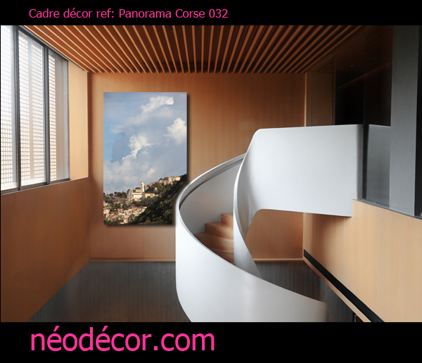 Cadre décor ref : Panorama Corse 032