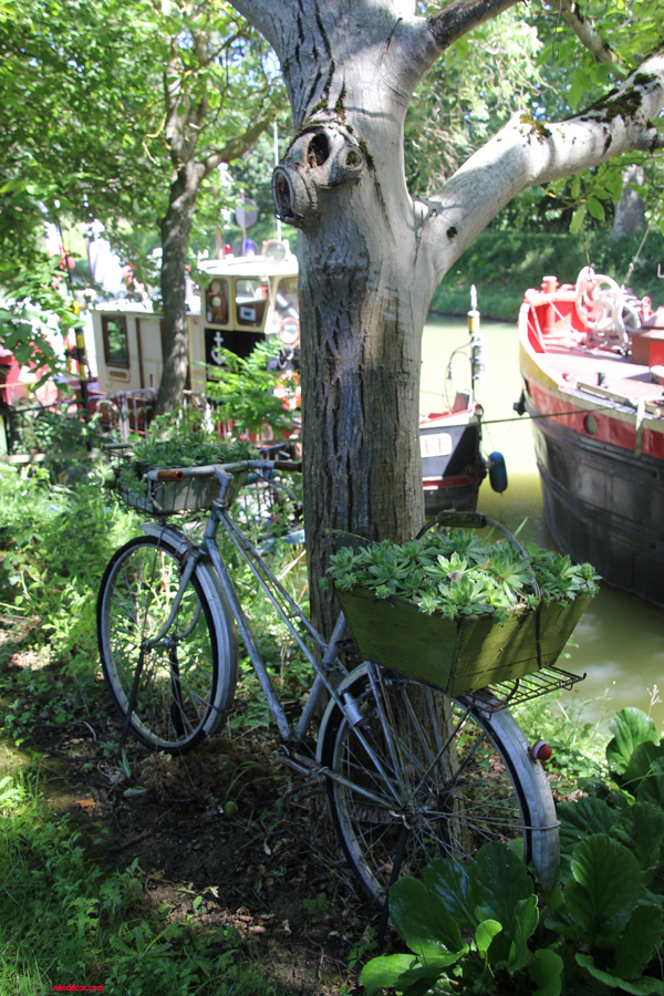 Cadre décor ref : Panorama Canal du Midi 4854
