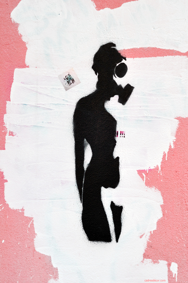 Cadre décor ref : Street Art 1459
