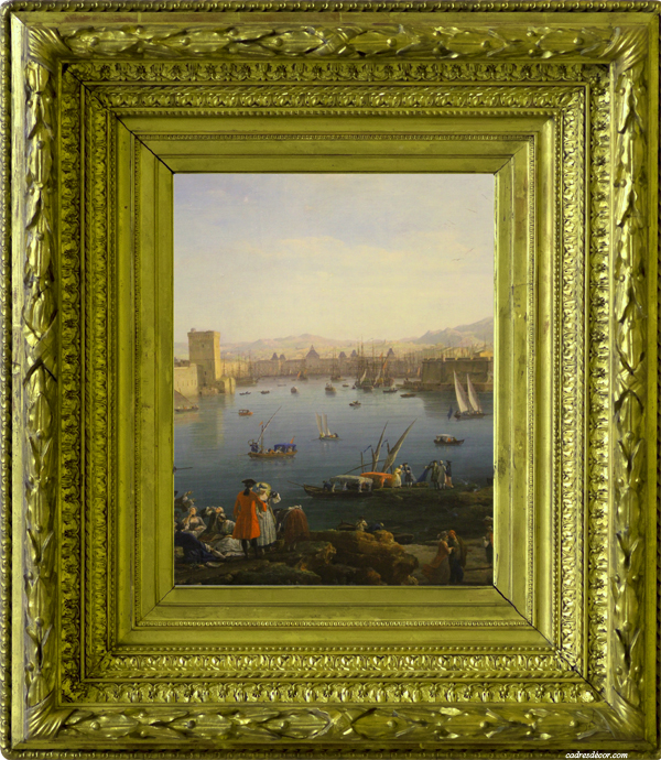 Cadre décor : ref Port de Marseille  067
