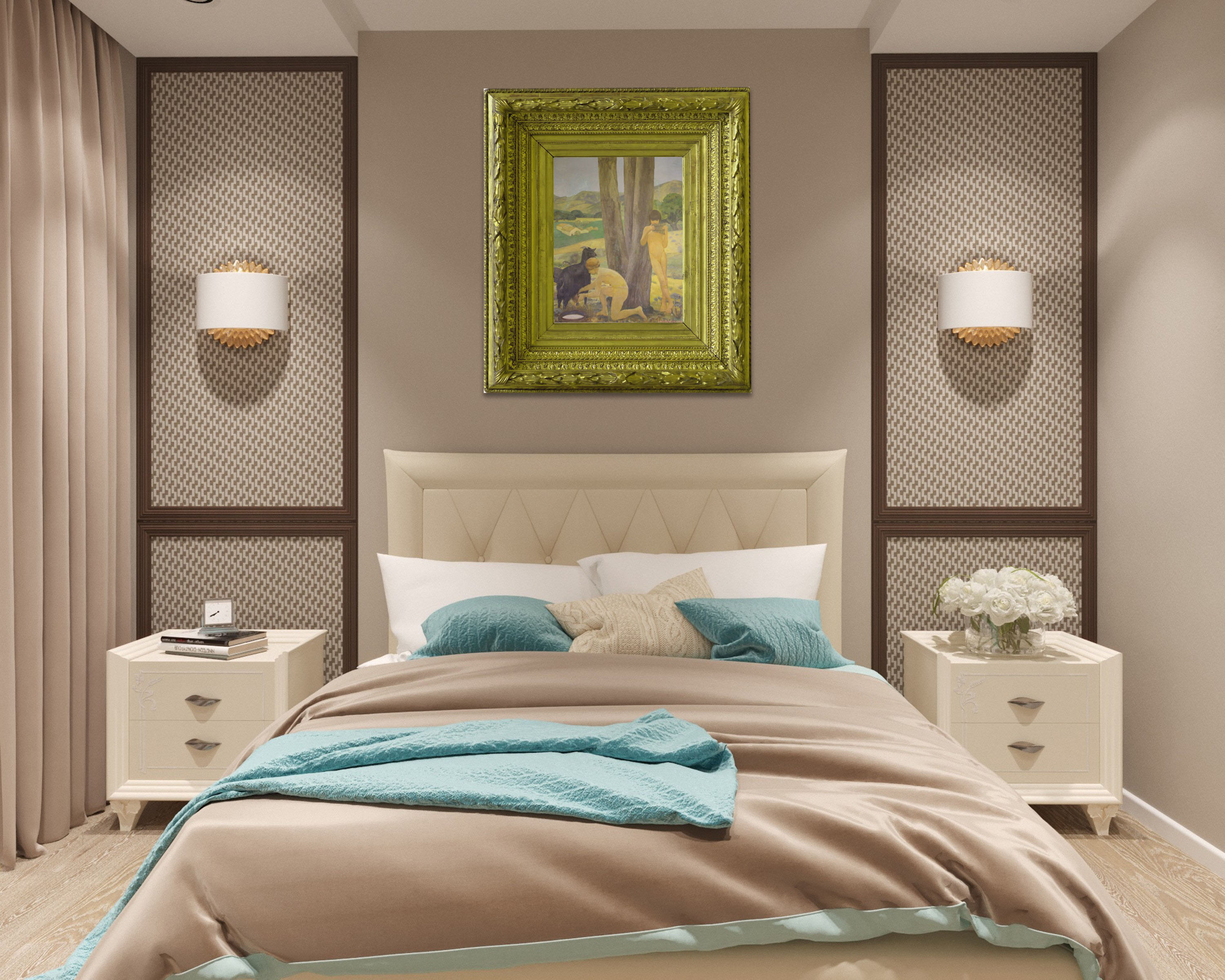 Cadre décor ref : Insouciance encadré dorure