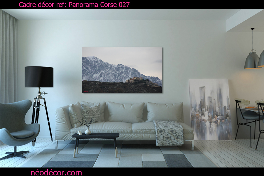 Cadre décor ref : Panorama Corse 027