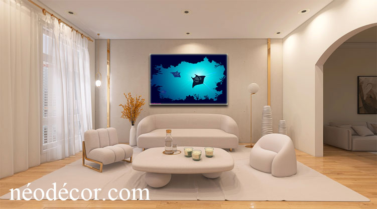 Cadresz décor ref : Raie Manta