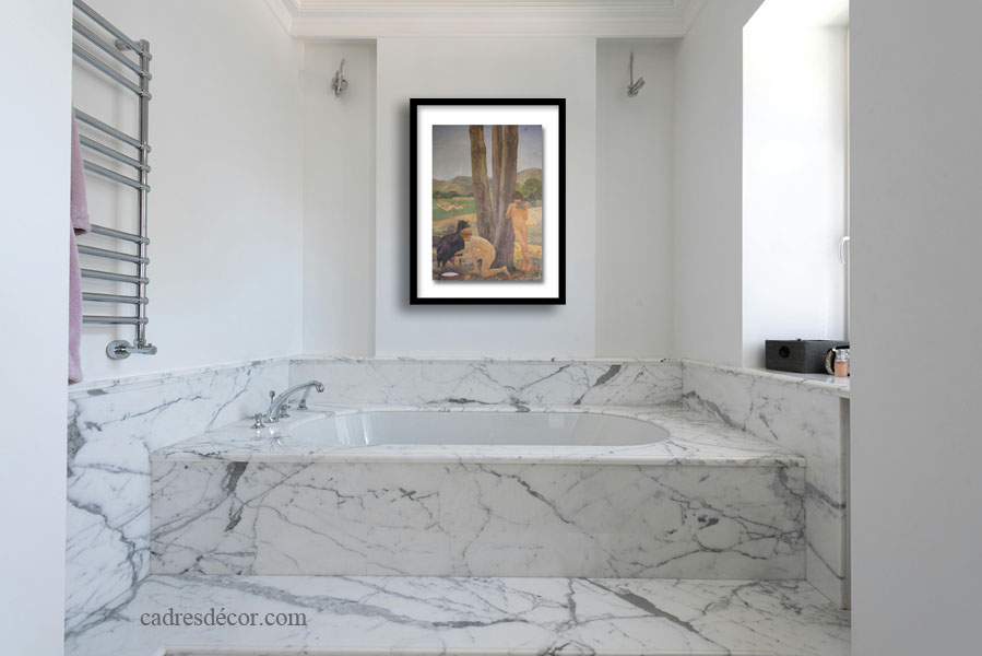 Cadre décor ref : Insouciance 4336 encadré