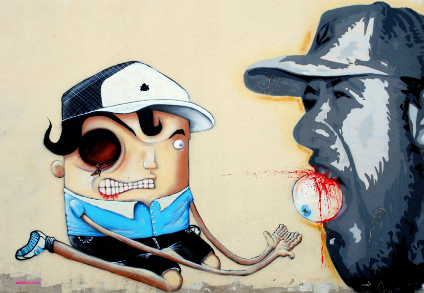 Cadre décor ref : Street Art 17635