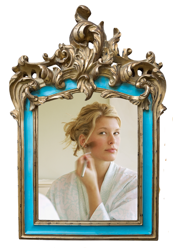 Encadrement + miroir ref : 7233