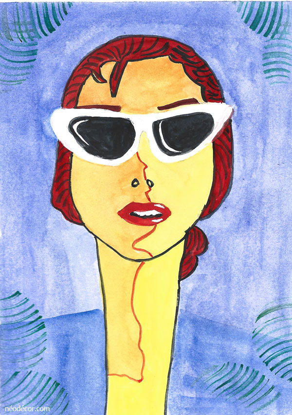 Cadre décor ref : La Mondaine