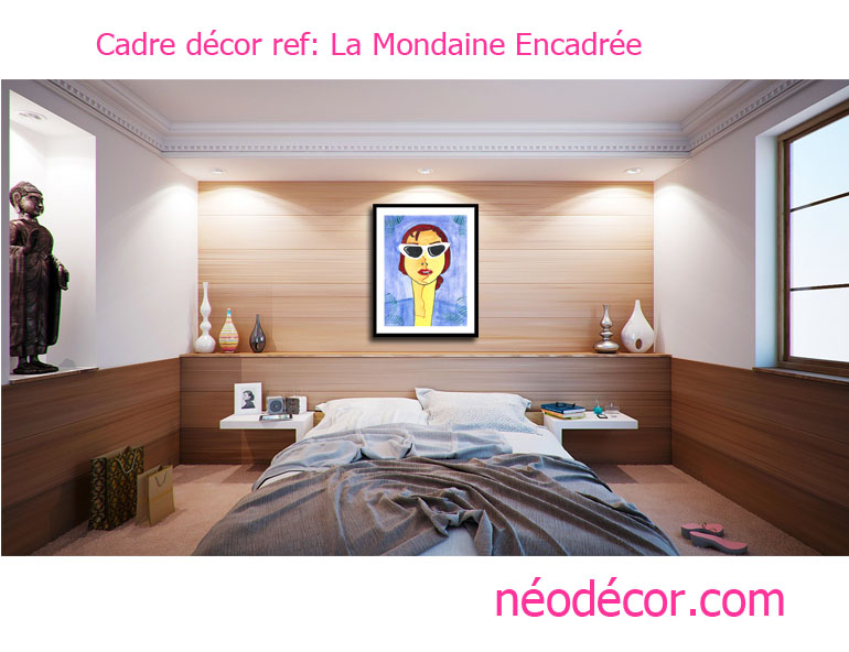 Cadre décor ref : La Mondaine