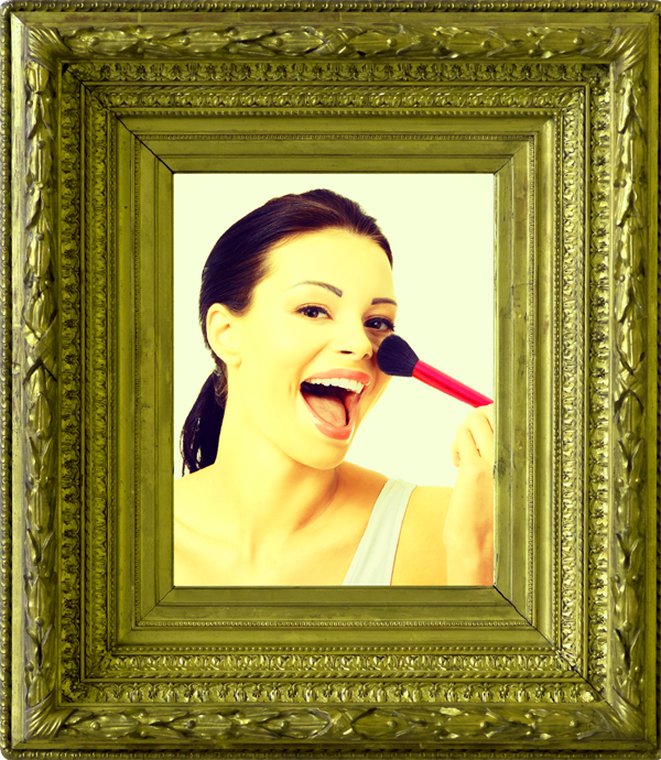 Encadrement + miroir ref : 1572