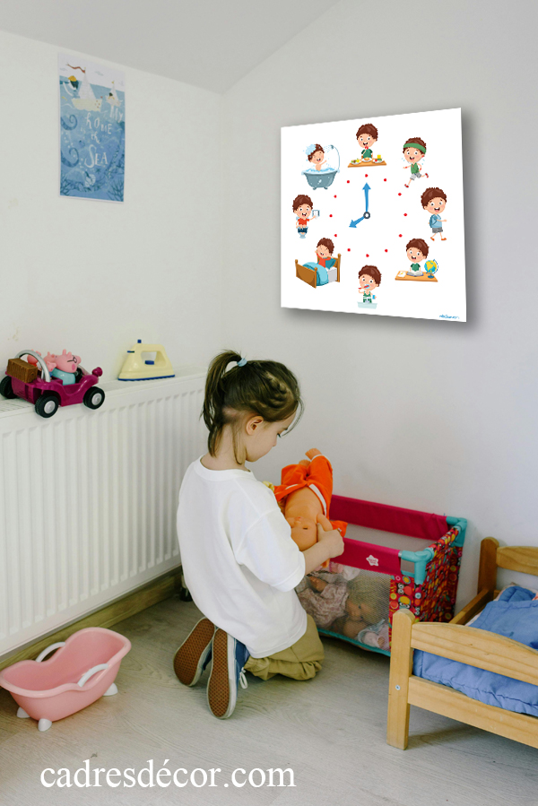 Cadre décor ref : Enfant heures