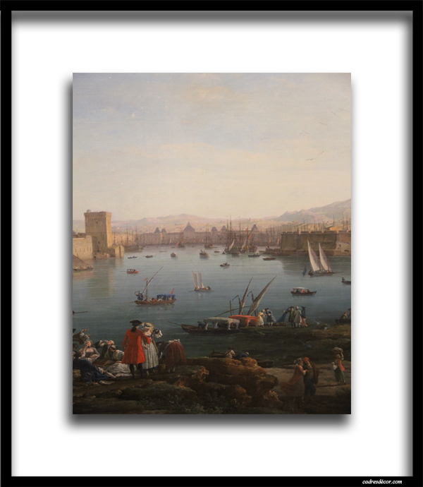 Cadre décor : ref Port de Marseille  067