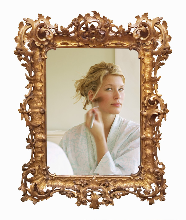 Encadrement + miroir ref : 2988