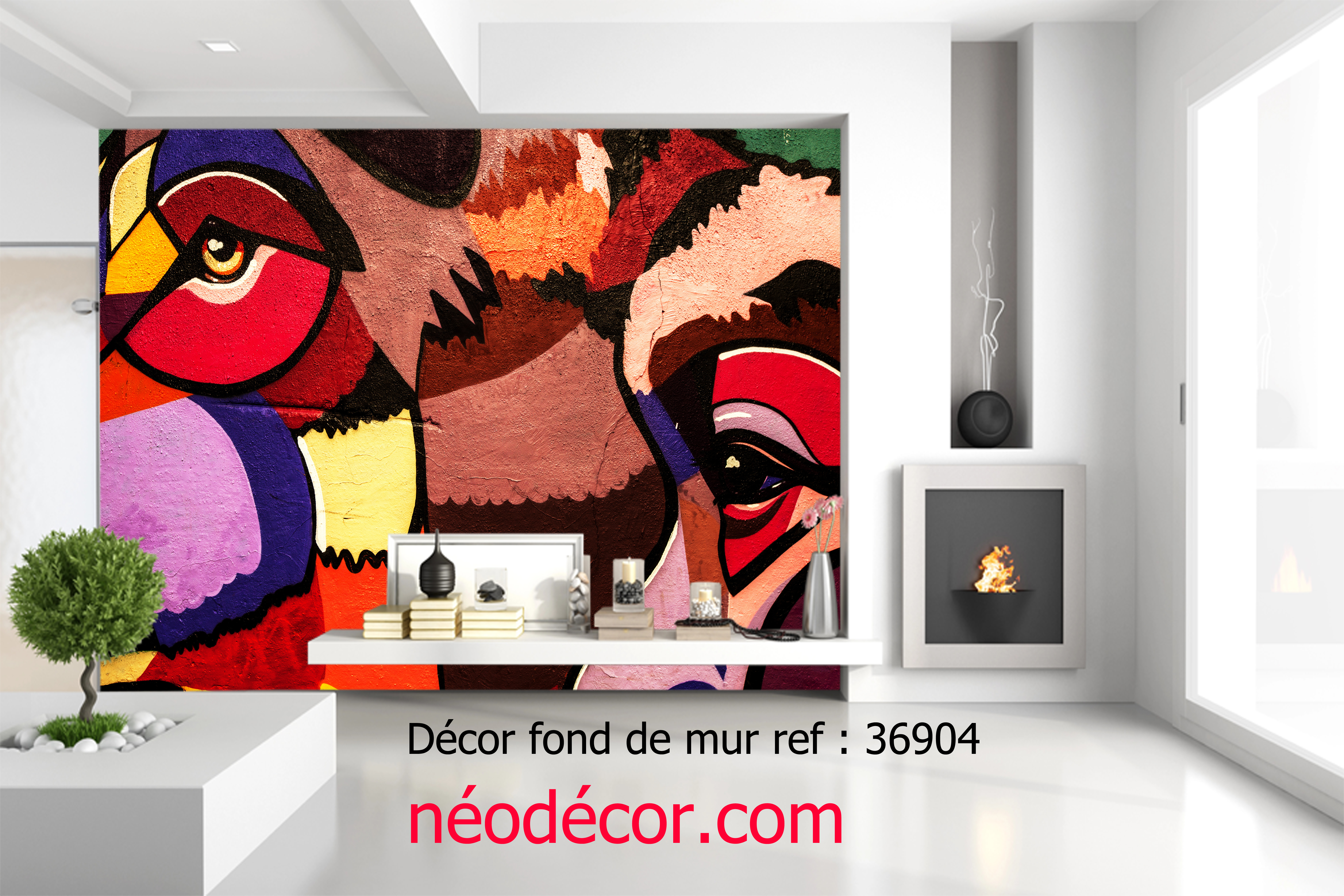 Cadre décor ref : Street Art 36904