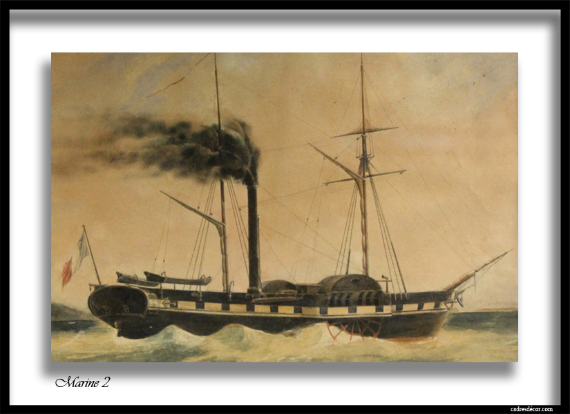 Cadre décor Marine 2