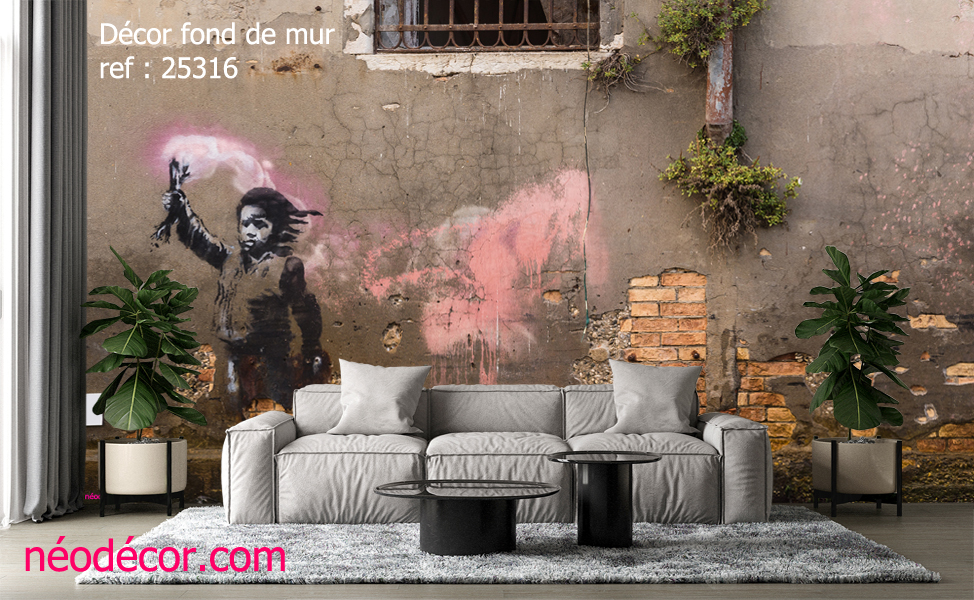 Cadre décor ref ! Street Art 25316