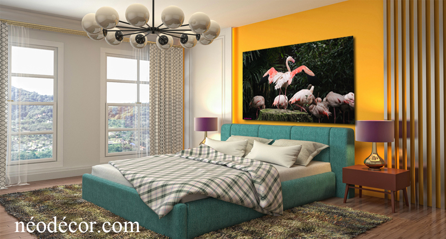 Cadres décor ref : Flament rose 2803