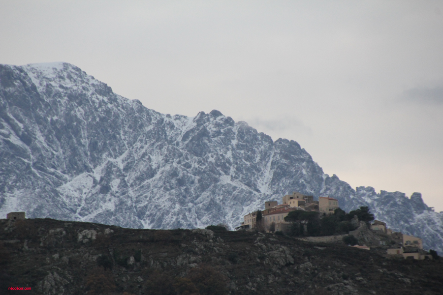 Cadre décor ref : Panorama Corse 027