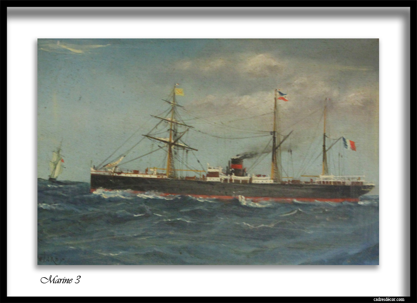 Cadre décor Marine 3