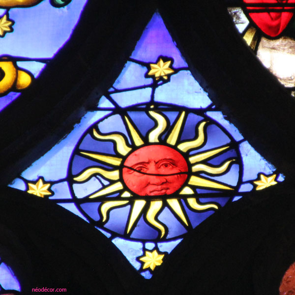 Cadres décor  ref : Soleil + Lune = la paire encadrée