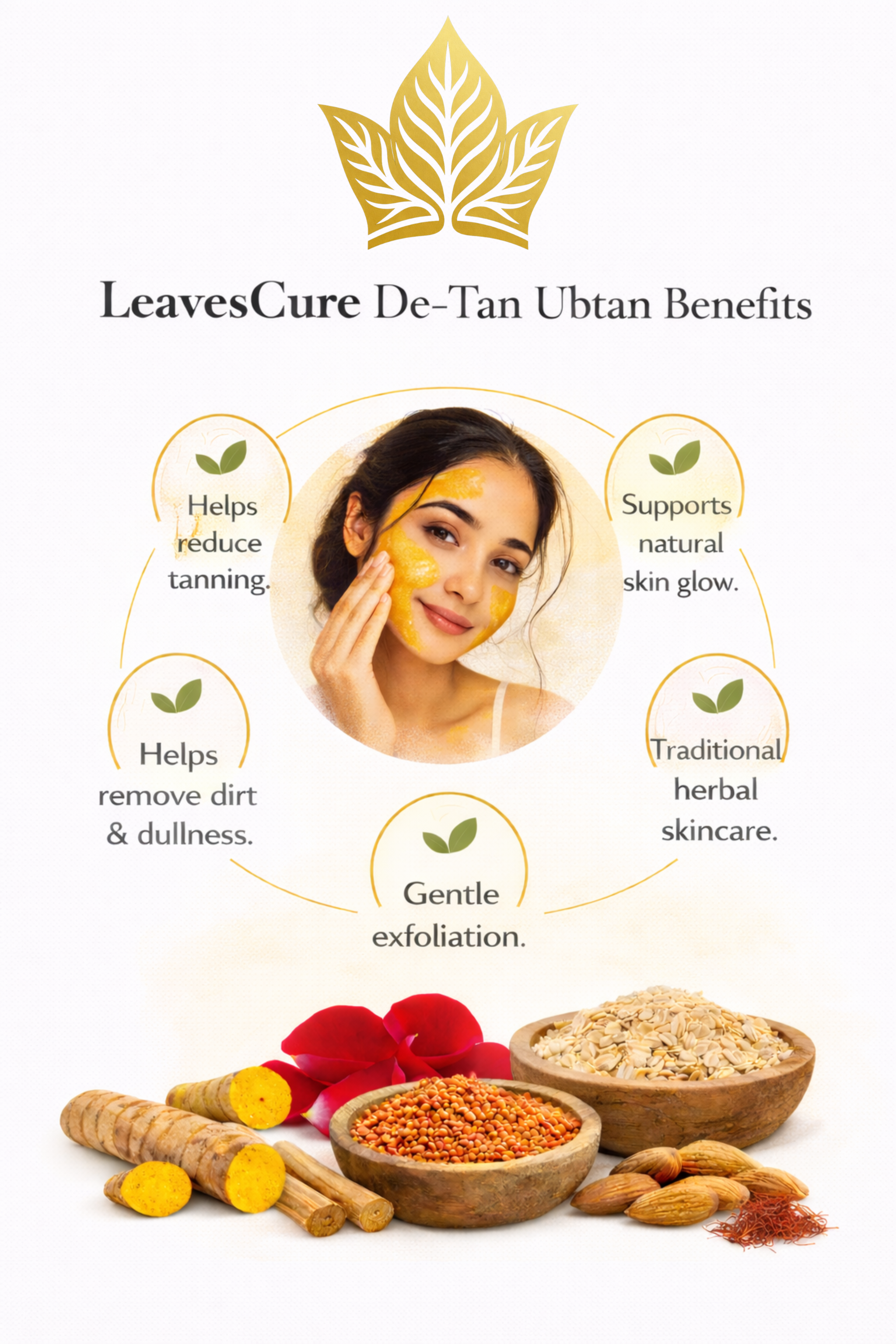 LeavesCure De-Tan Ubtan