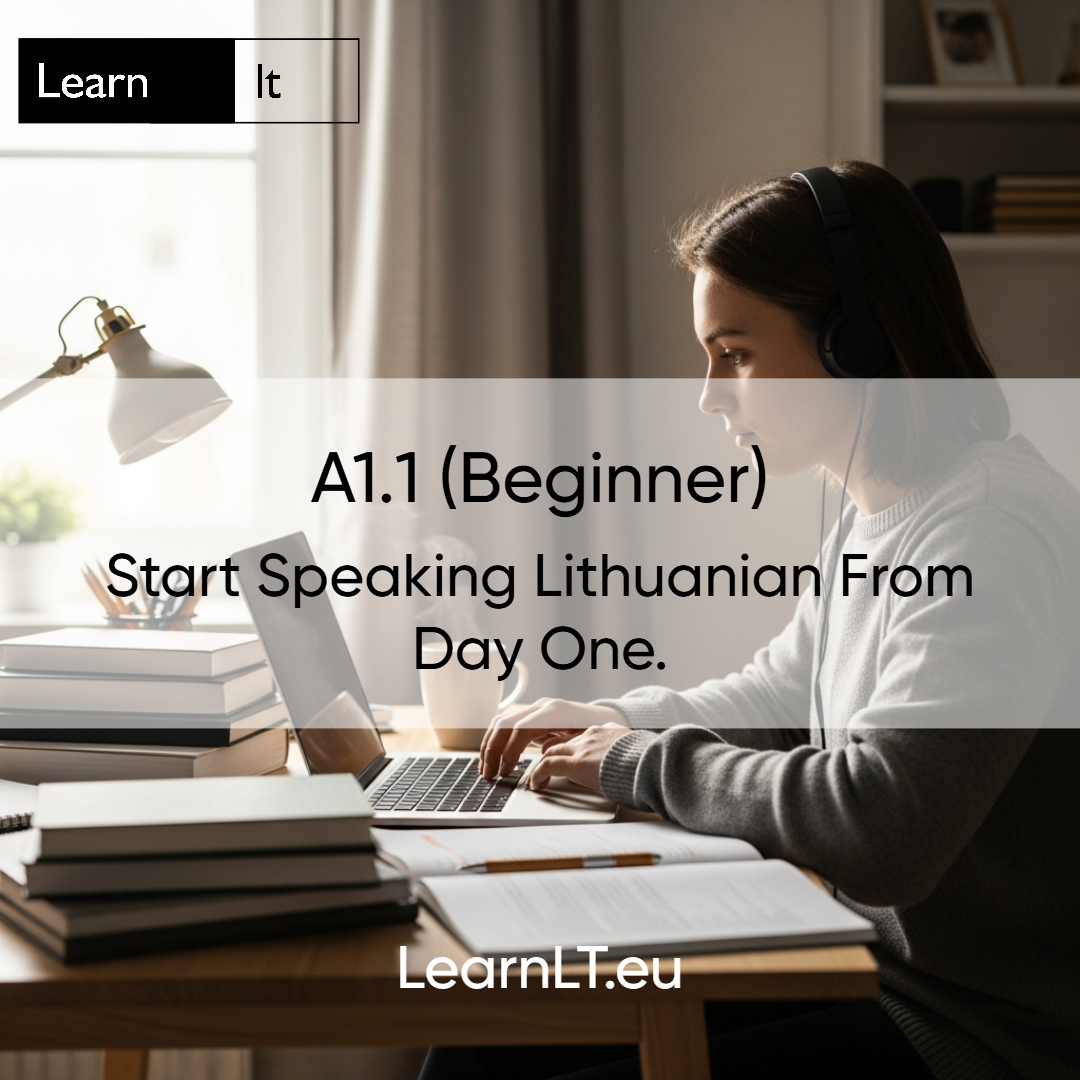 A1.1 — Beginner (Month 1 of 2)