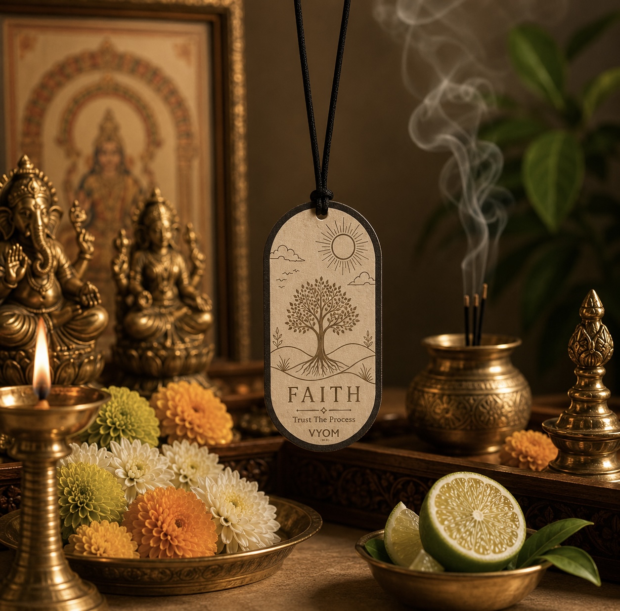 Faith | Premium Aromatic Car Hanging