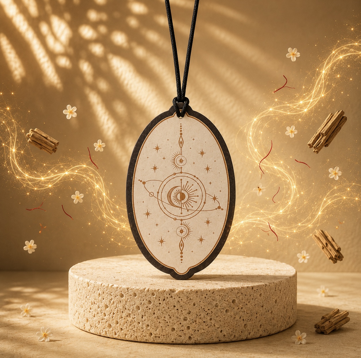 Cosmic Balance | Premium Aromatic Car Hanging