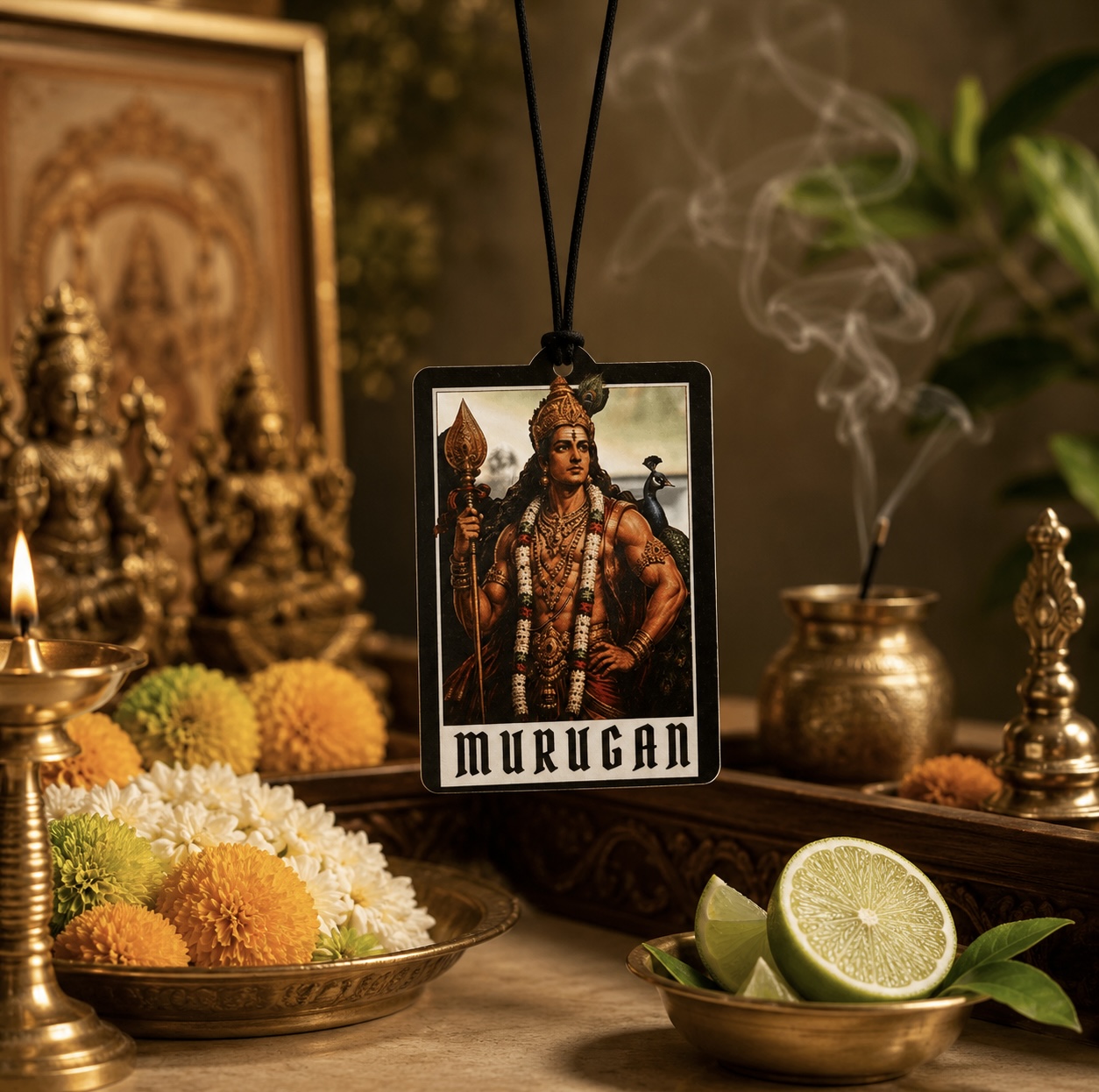 Murugan | Premium Aromatic Car Hanging