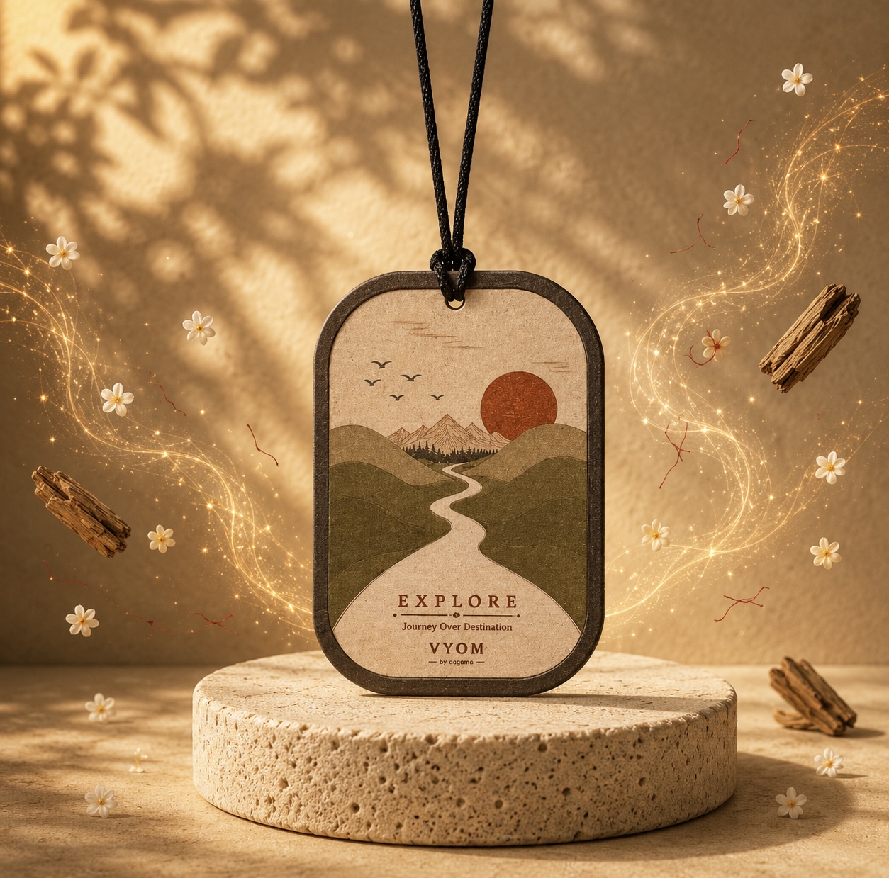 Explore | Premium Aromatic Car Hanging