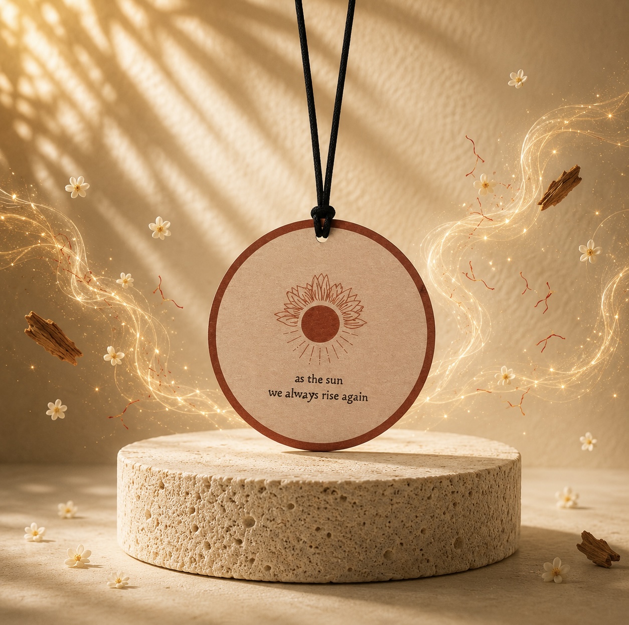 Rise Again | Premium Aromatic Car Hanging