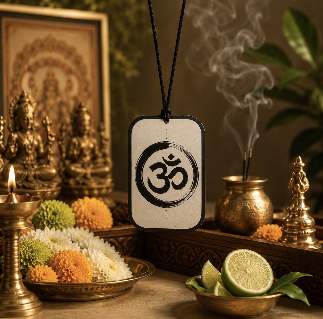Om | Premium Aromatic Car Hanging