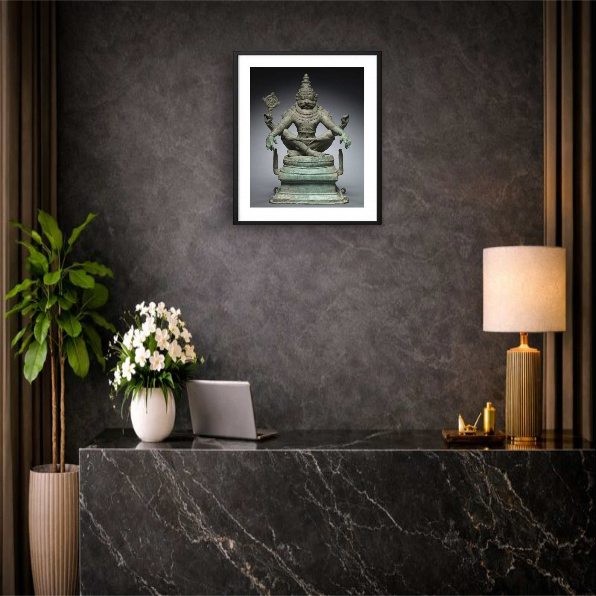 Yoga Narasimha — The Man-Lion