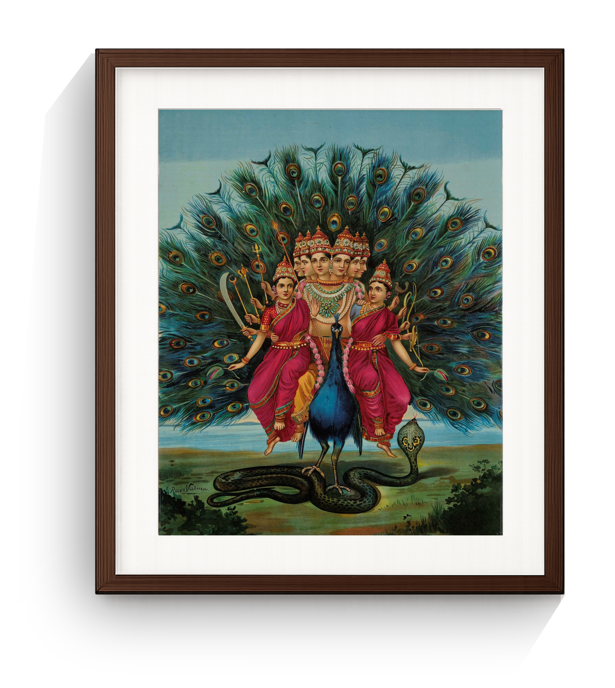 Murugan by Raja Ravi Varma